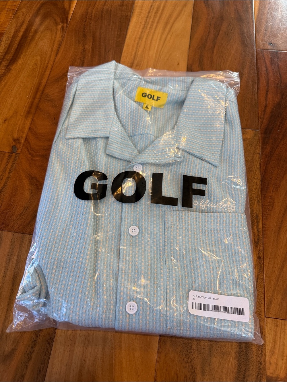P.I.F Light Blue Button-Up Shirt